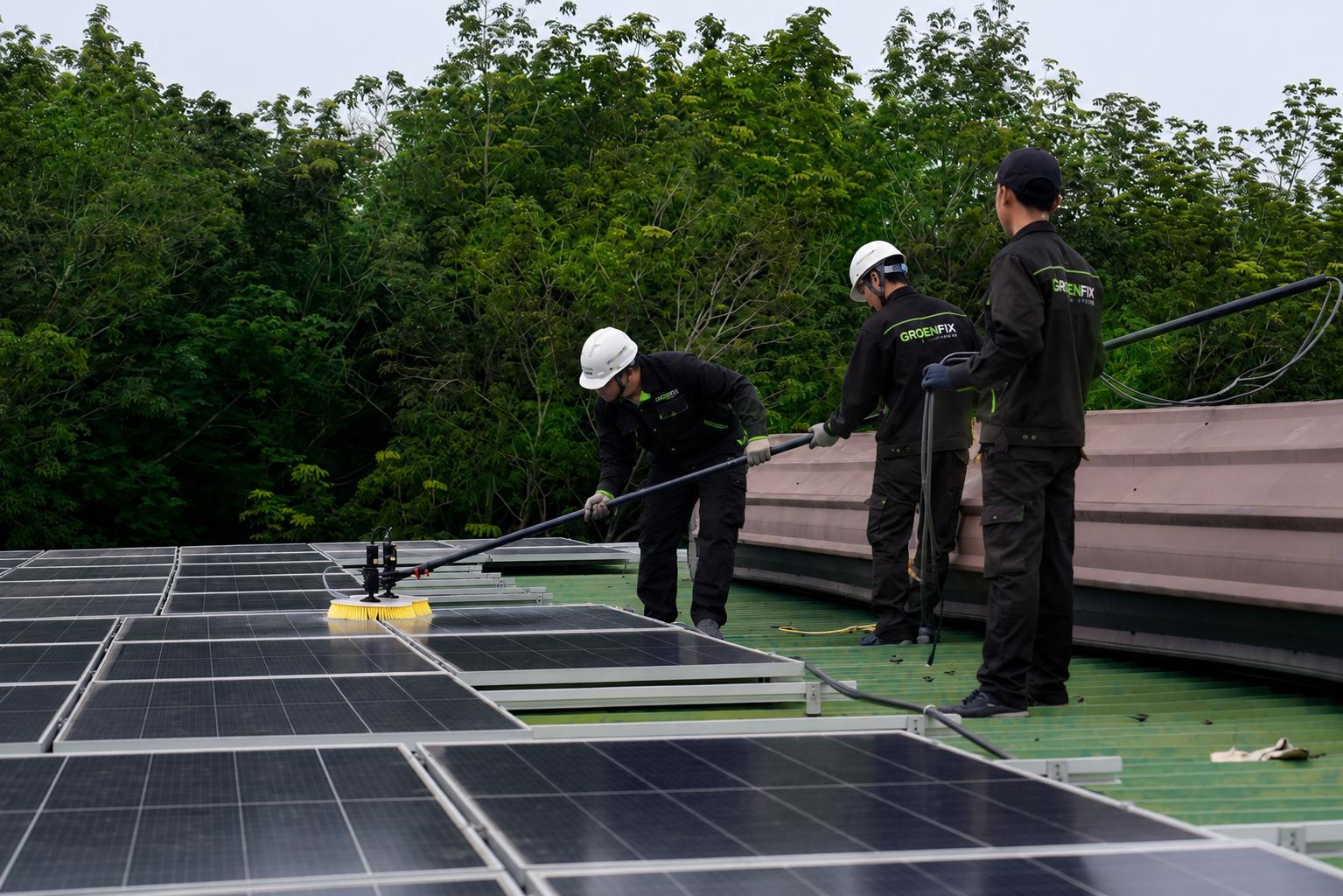 Zonnepanelen Reinigen